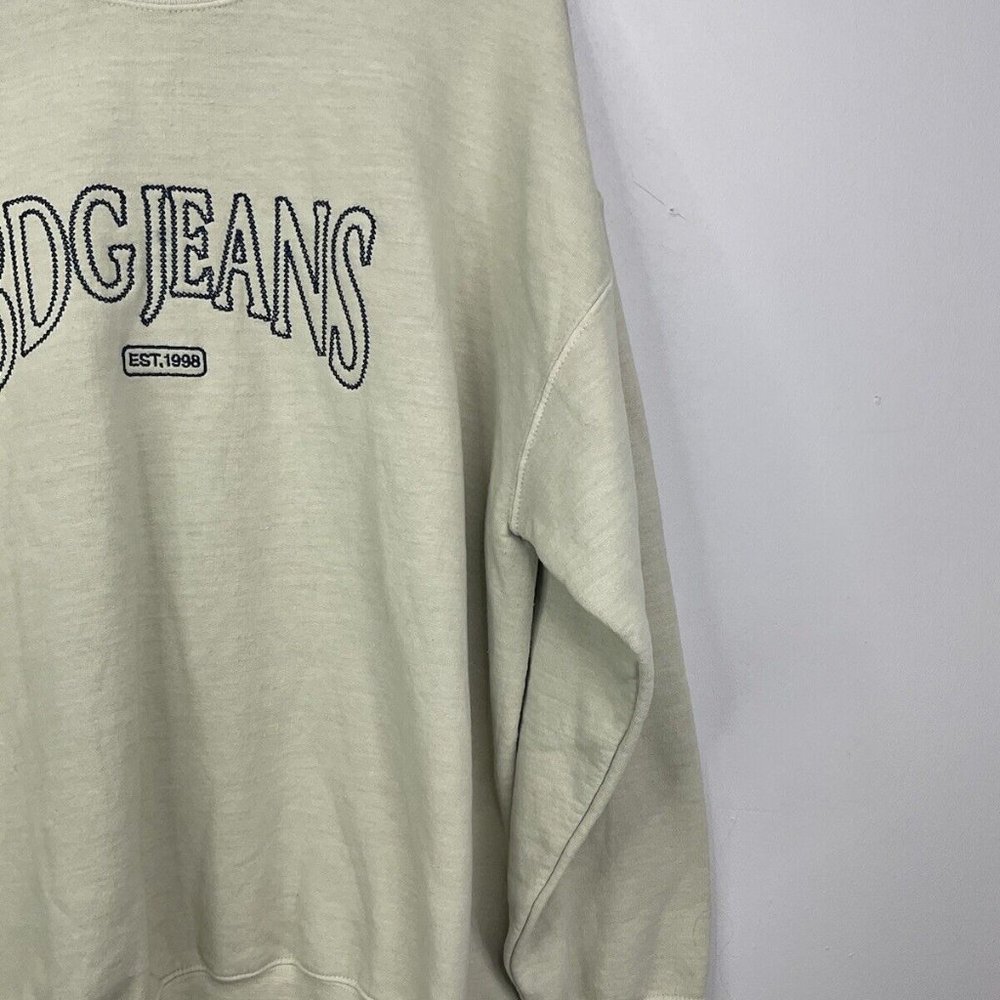 Urban Outfitters BDG Distressed Sweatshirt Size Large Oversized Vintage Style BN - Picture 5 of 9